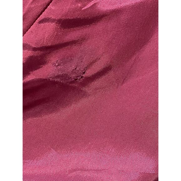 VINTAGE 90s CACHET Burgundy Lace Midi Dress 12 Whimsygoth Romantic Fairytale - Picture 6 of 11